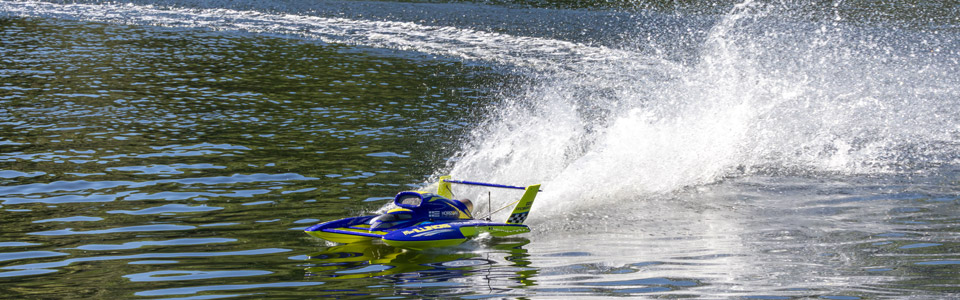Dominant 8S Brushless Power for the Pro Boat® Miss Illinois U-34 34 Inch Brushless Hydro RC Boat