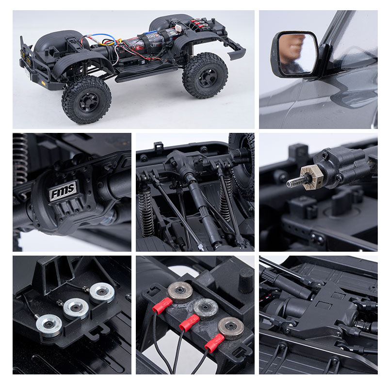 FMS 1:10 FCX10 LC80 Toyota Land Cruiser RS FMS 1:10 FCX10 LC80 Toyota Land Cruiser RS