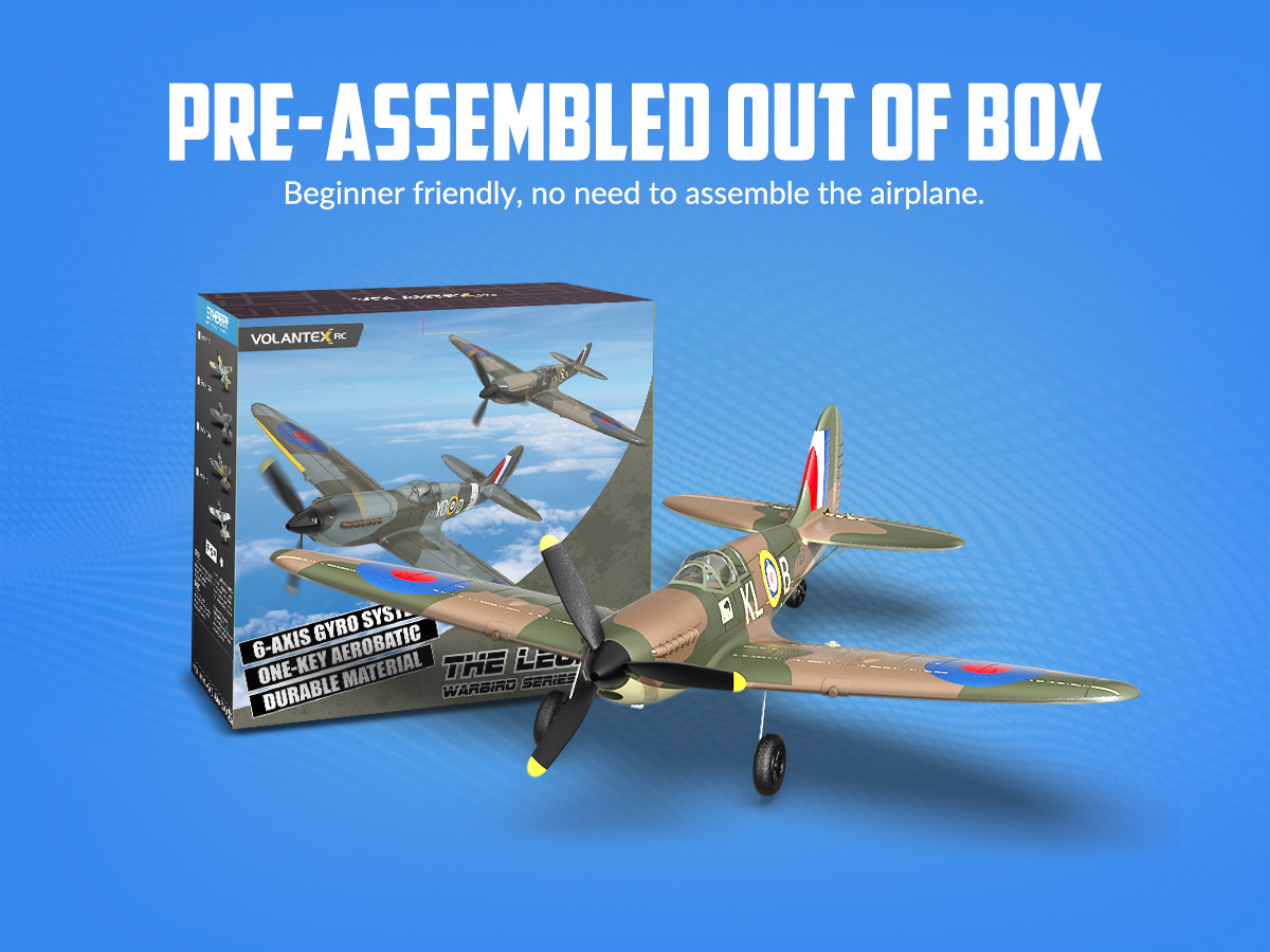 VOLANTEXRC Spitfire PNP- 76112