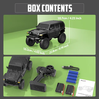 RCS24 Off Road Crawlers 1/24 All Terrain 4WD Monster Truck