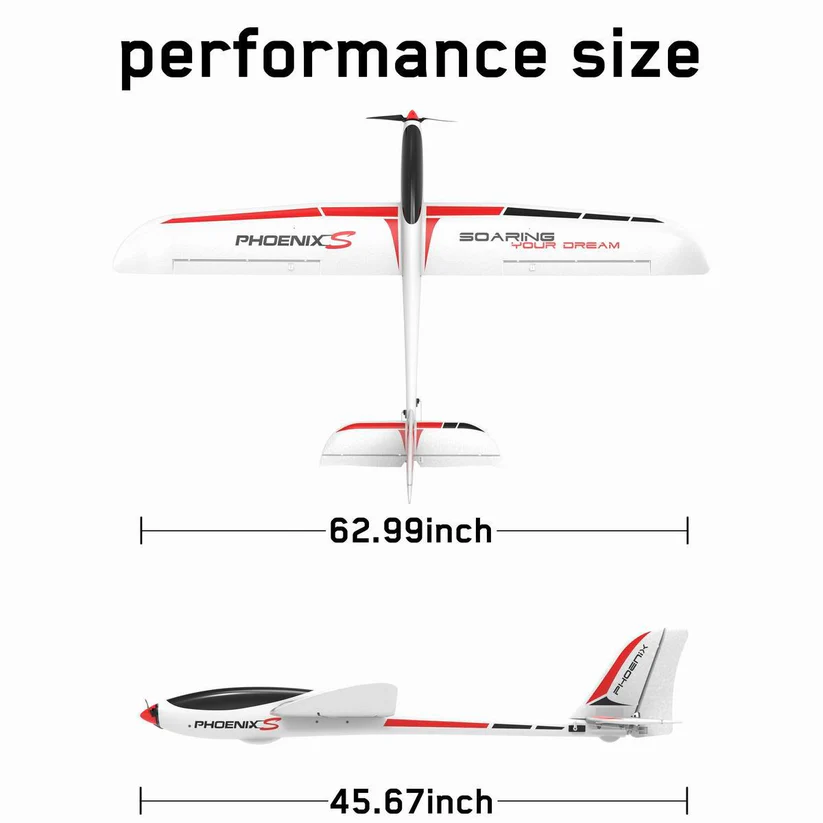 VOLANTEXRC PhoenixS (PNP) 4CH 1600MM with ABS Plastic (63'') 74207