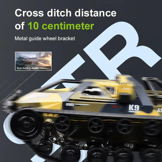 RACENT Tank 1:12 Scale High Speed All Terrain Tank
