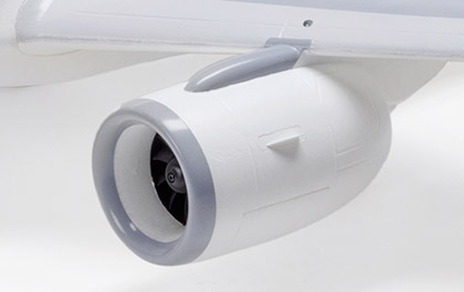 High Performance for the E-flite Airbus A320neo Twin 64mm EDF RC Jet Airliner