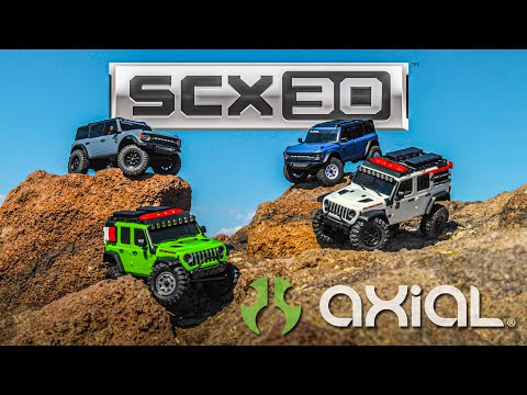 Axial SCX30 RC Crawler Action