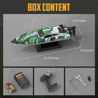 VOLANTEXRC Arrobolt Lumen S Brushless 35+MPH Fast RC Boat 