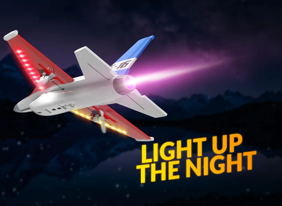 VOLANTEXRC F16 Falcon 340mm RTF 2CH for kids 13.4''-76204