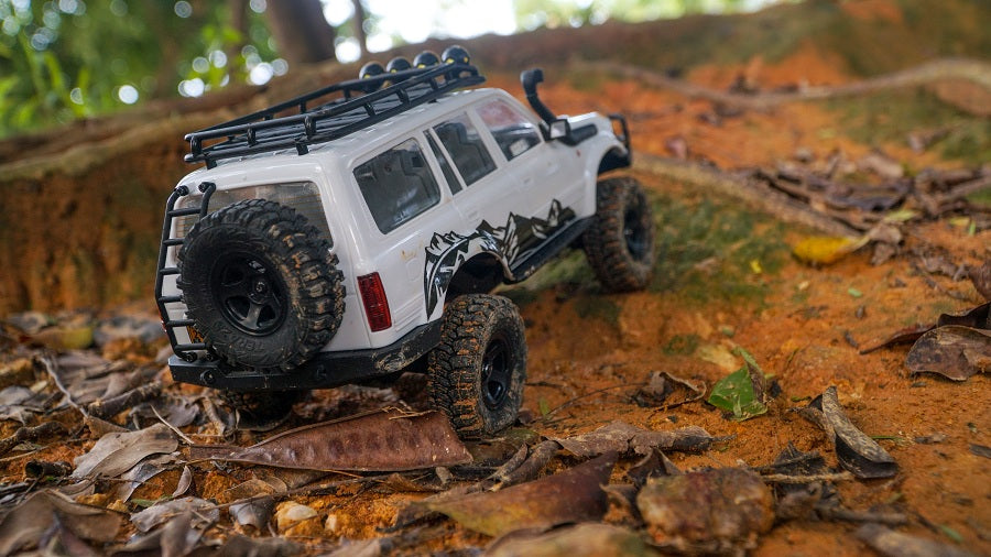 EAZYRC Patriot RTR White 1/18th Scale