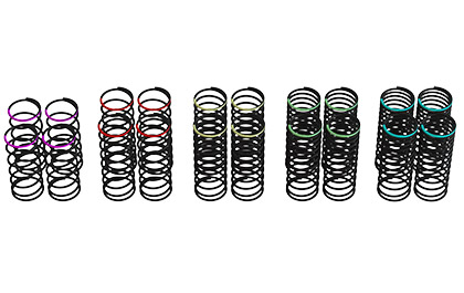 Fully Tunable Suspension Setup for the Pro-Line PowerStroke Front/Rear Oil-Filled Shocks