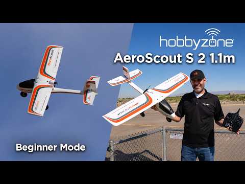 HobbyZone AeroScout S 2 1.1m - Flying in Beginner Mode