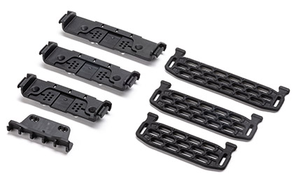 THREE BATTERY TRAY OPTIONS for the Axial 1/10 SCX10 III 4WD RC Rock Crawler Builder's Kit