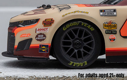 LONG-LASTING RACING SLICKS for the Losi 1/12 NASCAR 2S AWD RTR Brushed On-Road RC Race Car