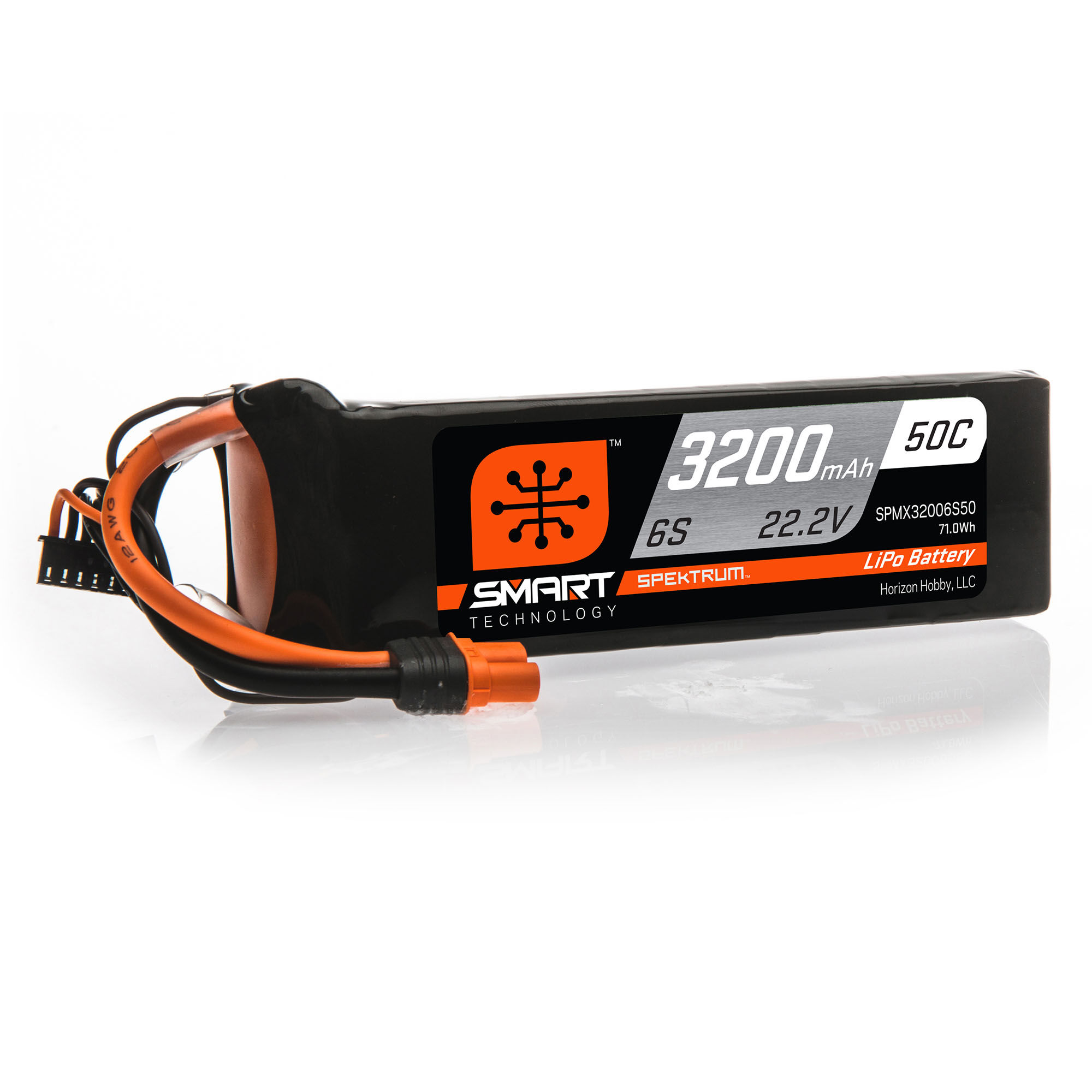 Spektrum 3200mah 3S 11.1V Smart LiPo 30C; IC3-SPMX32003S30