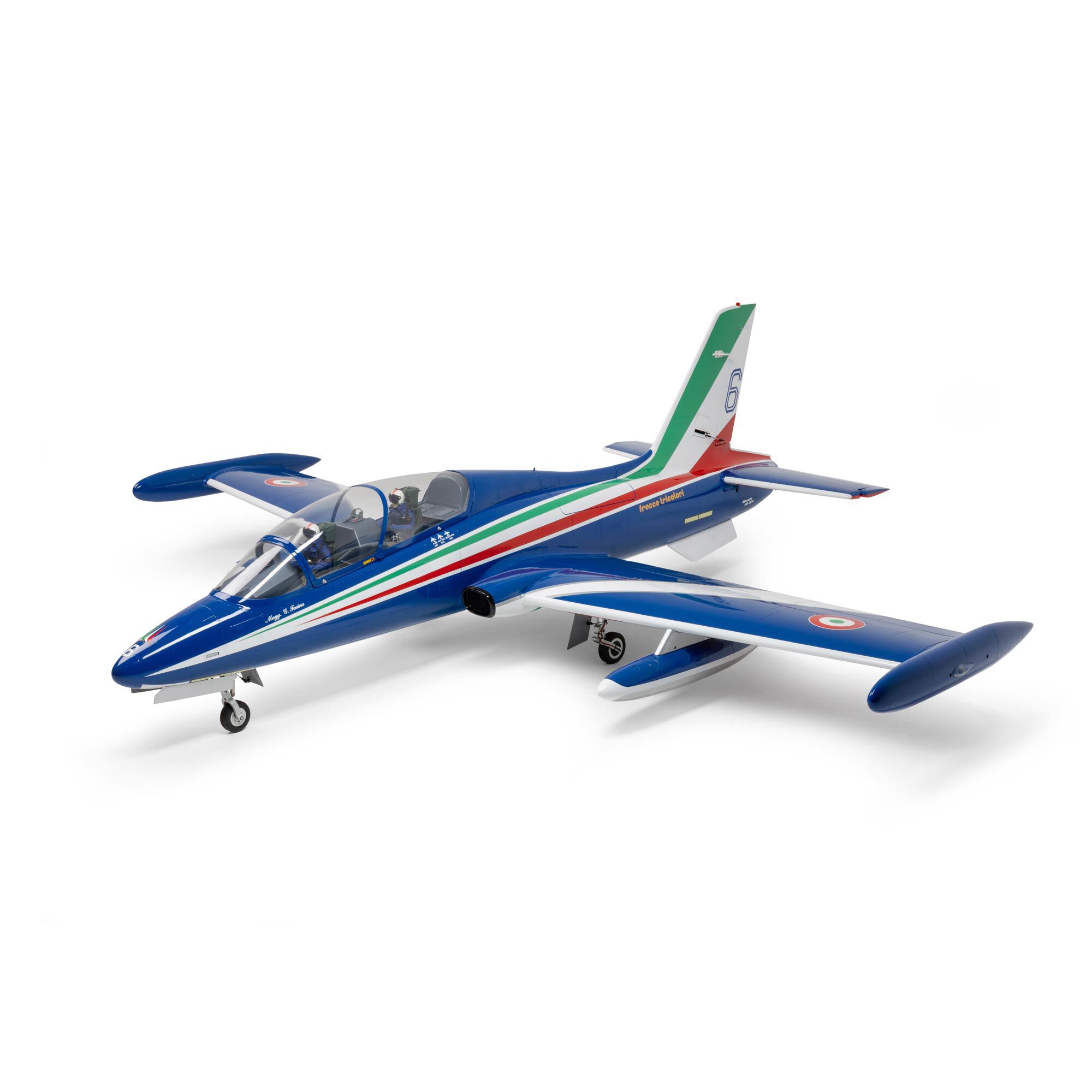 AERMACCHI MB-339 BLUE 2.7m Jet Turbine ARF w/ Electric Retracts