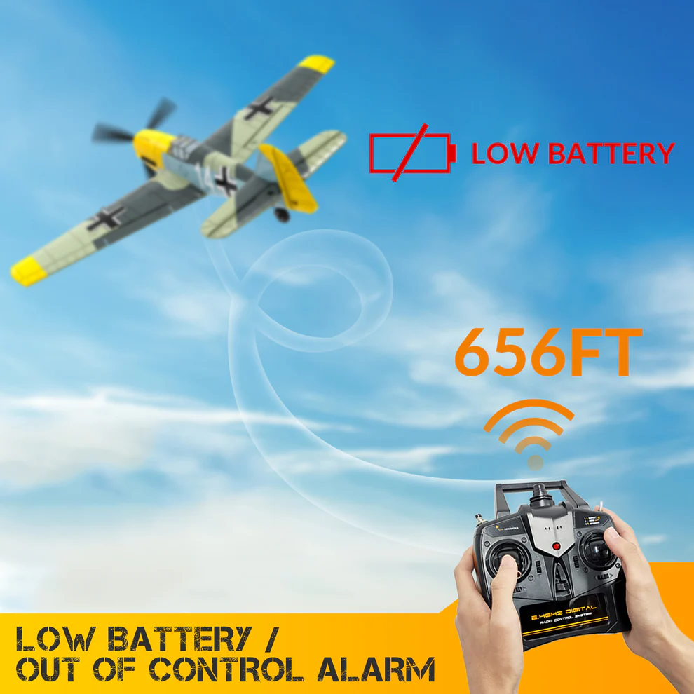 VOLANTEXRC BF109 (RTF) 4CH 400mm with Gyro (15.7'') 76111