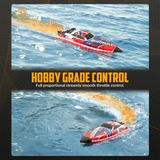 VOLANTEXRC Arrobolt Lumen S Brushless 35+MPH Fast RC Boat 