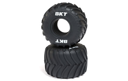 BKT TIRES for the Losi 1/18 Mini LMT Sparkle Smash 2S Ready-To-Run Brushed Monster Truck