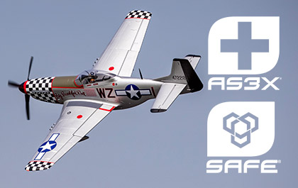 Exclusive Technologies for the E-flite P-51D Mustang Big Beautiful Doll 1.5m