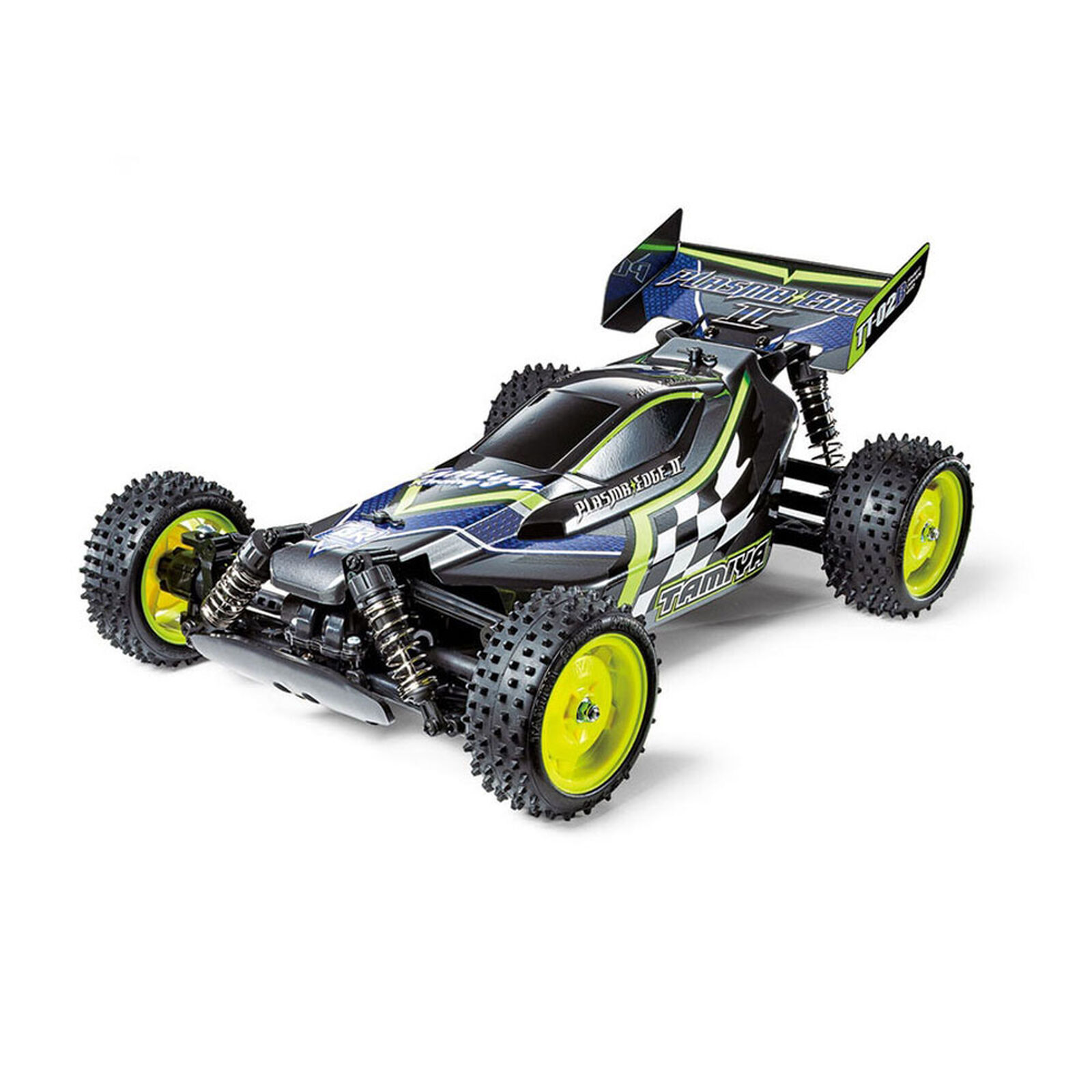 1/10 Plasma Edge II TT-02B Off-Road Buggy Kit, Gun Metal
