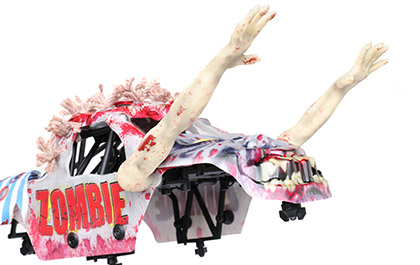 REMOVABLE TWIST-LOCK COMPOSITE CAGE for the Losi 1/18 Mini LMT Zombie RC Monster Truck