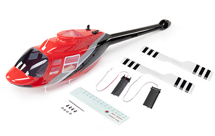 Replacement Parts for the Blade Bell 206 Jet Ranger 235 RC Helicopter