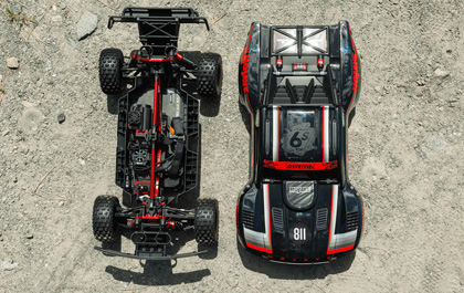 NOW AVAILABLE AS AN RTR for the ARRMA 1/7 MOJAVE 4X4 6S EXB Ready to Run RC Desert Truck