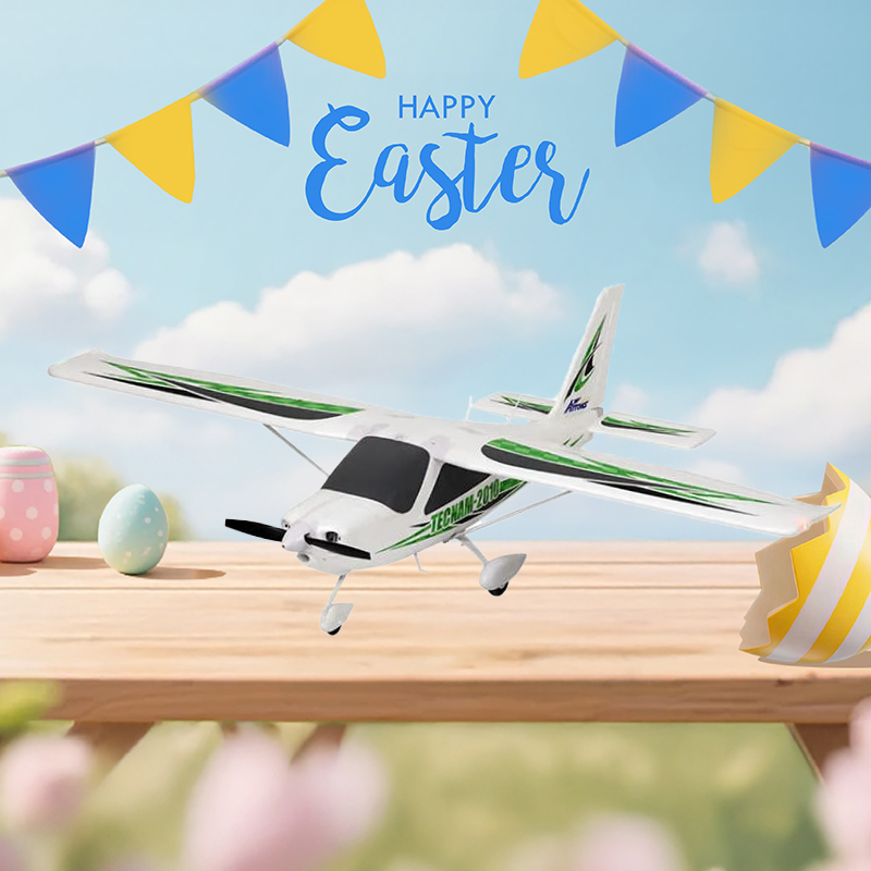 Arrows Tecnam-2010 1450mm PNP with Vector Flight Stabilization System Plus Floats