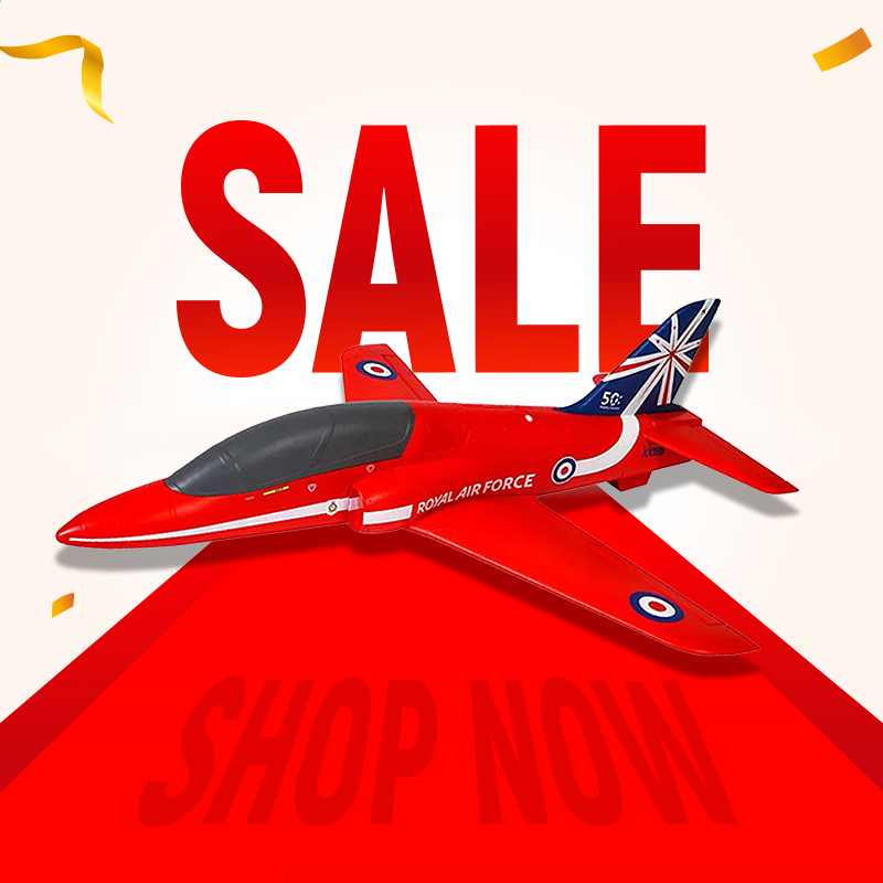 Arrows BAE Hawk 'Red Arrows' 50mm EDF PNP with Vector Flight Stabilization System
