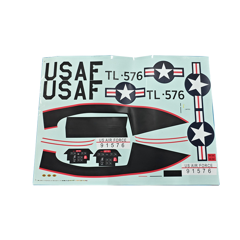 Decal Sheet: 1100mm T-28 Trojan