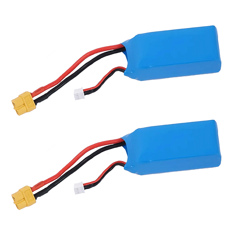 3S 11.1V 1300mAh 25C Battery: 1400mm Prodigy, 1200mm Trekker