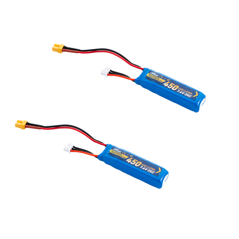 7.4V 450mAh 25C (XT30 Plug) Battery for Arrows 30mm Viper-AHBAT009