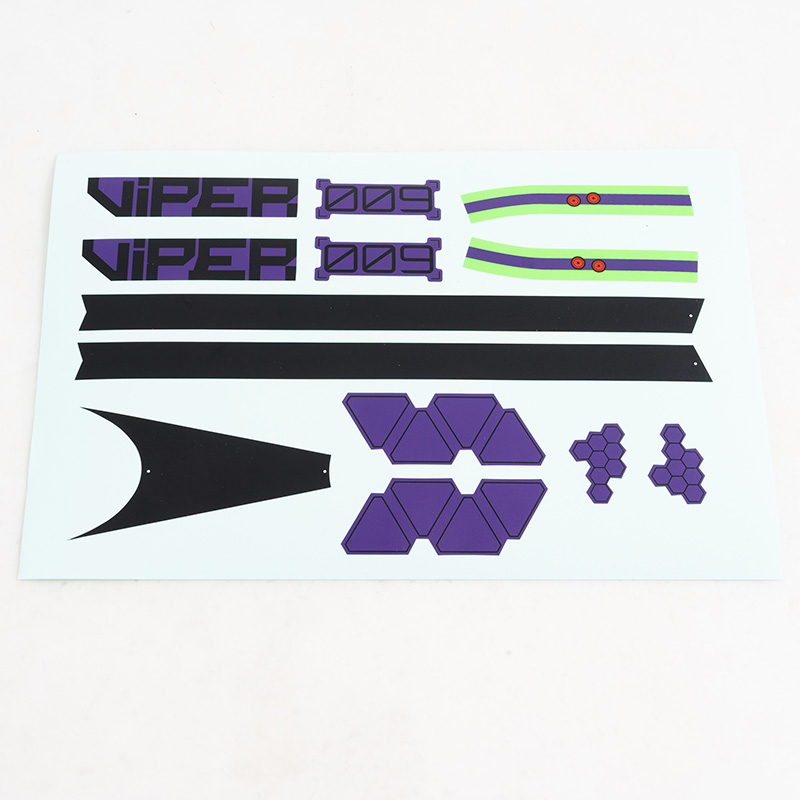 Arrows 30mm Viper Sticker Red / Purple-AHRE104RRD