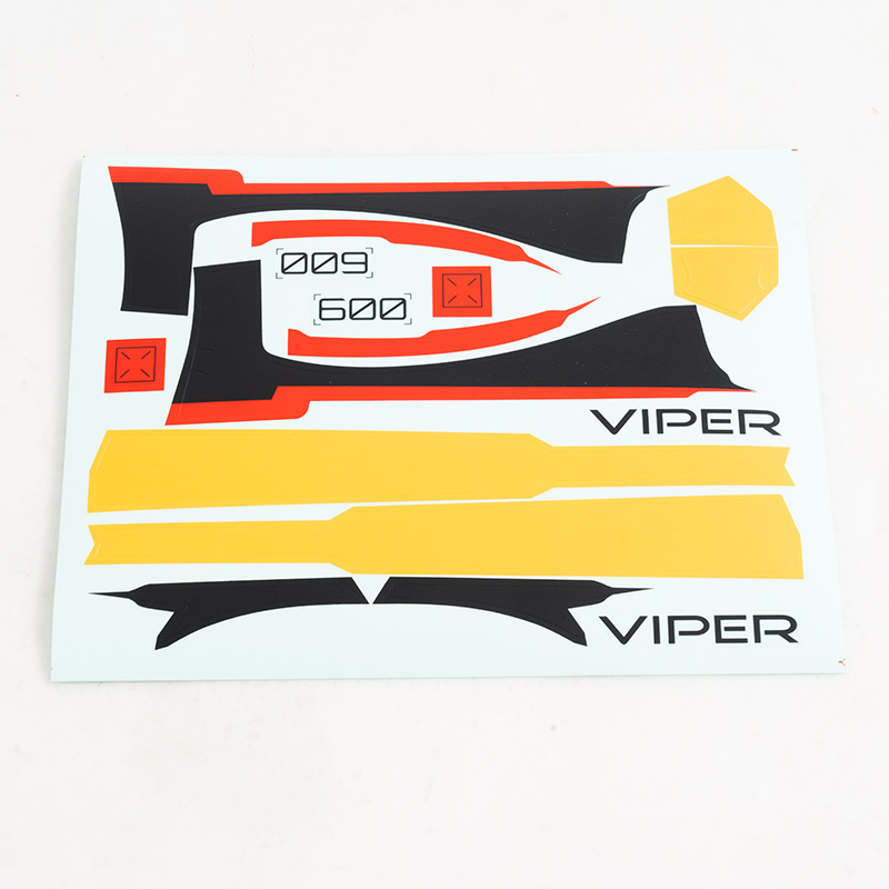 Arrows 30mm Viper Sticker Red / Purple-AHRE104RRD