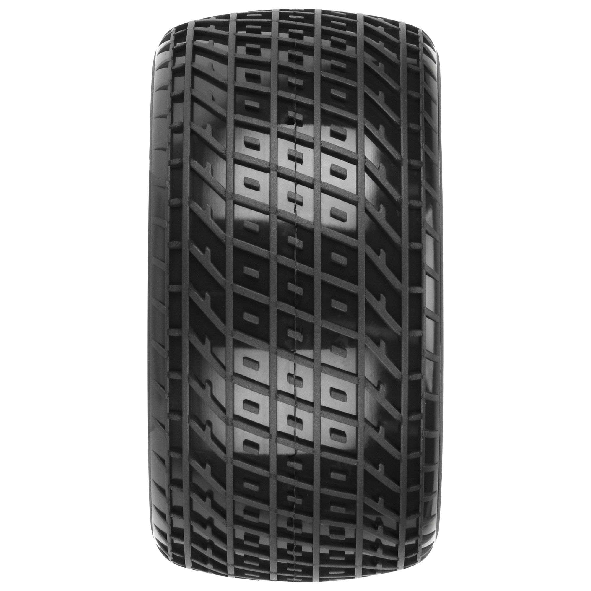 AKA PRODUCTS, INC. 1:10 Array Clay Rear 2.2" Dirt Oval Tires (2)-AKA13134CR