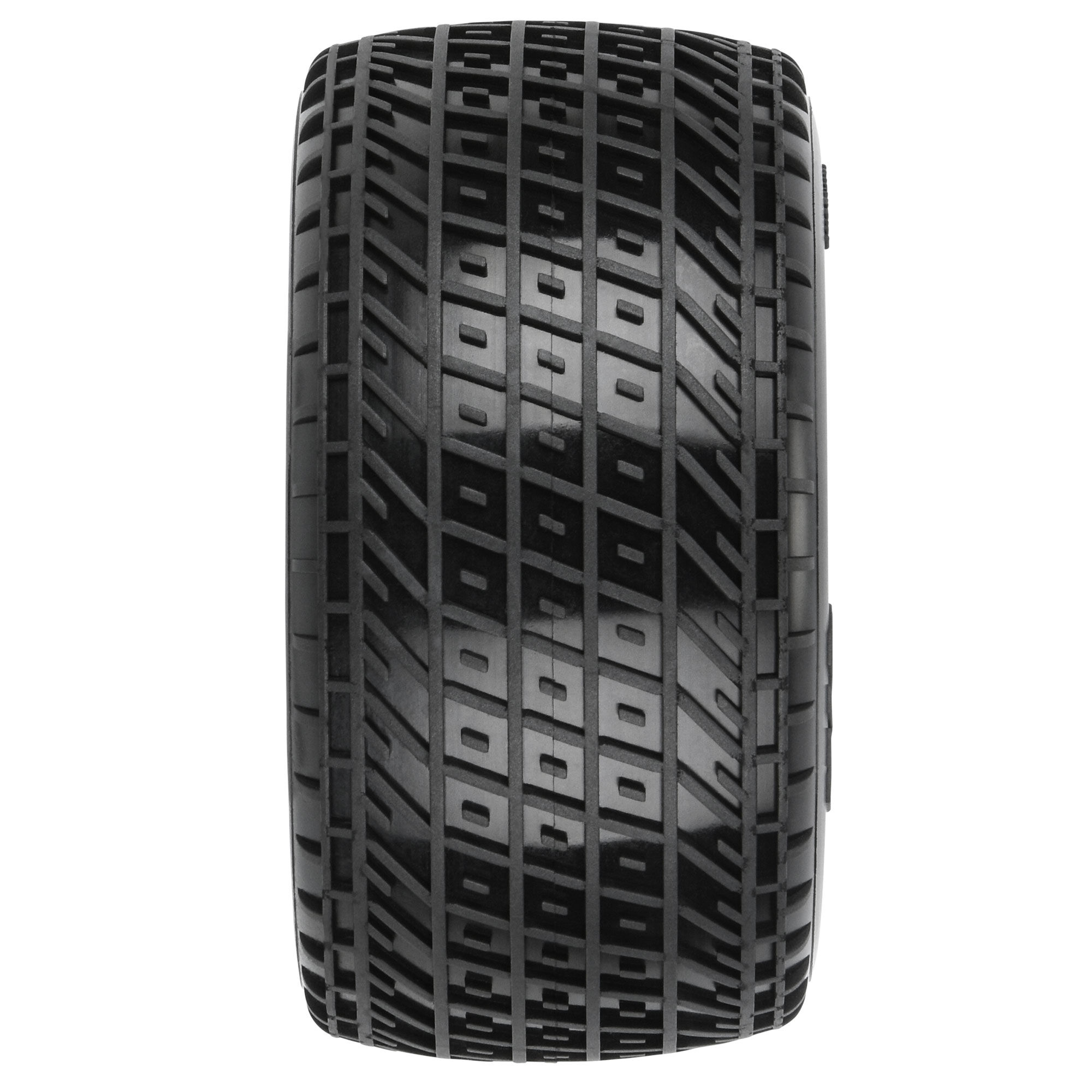 AKA PRODUCTS, INC. 1:10 Array Clay Rear 1.7"/2.2" Dirt Oval Tires (2)-AKA13138CR