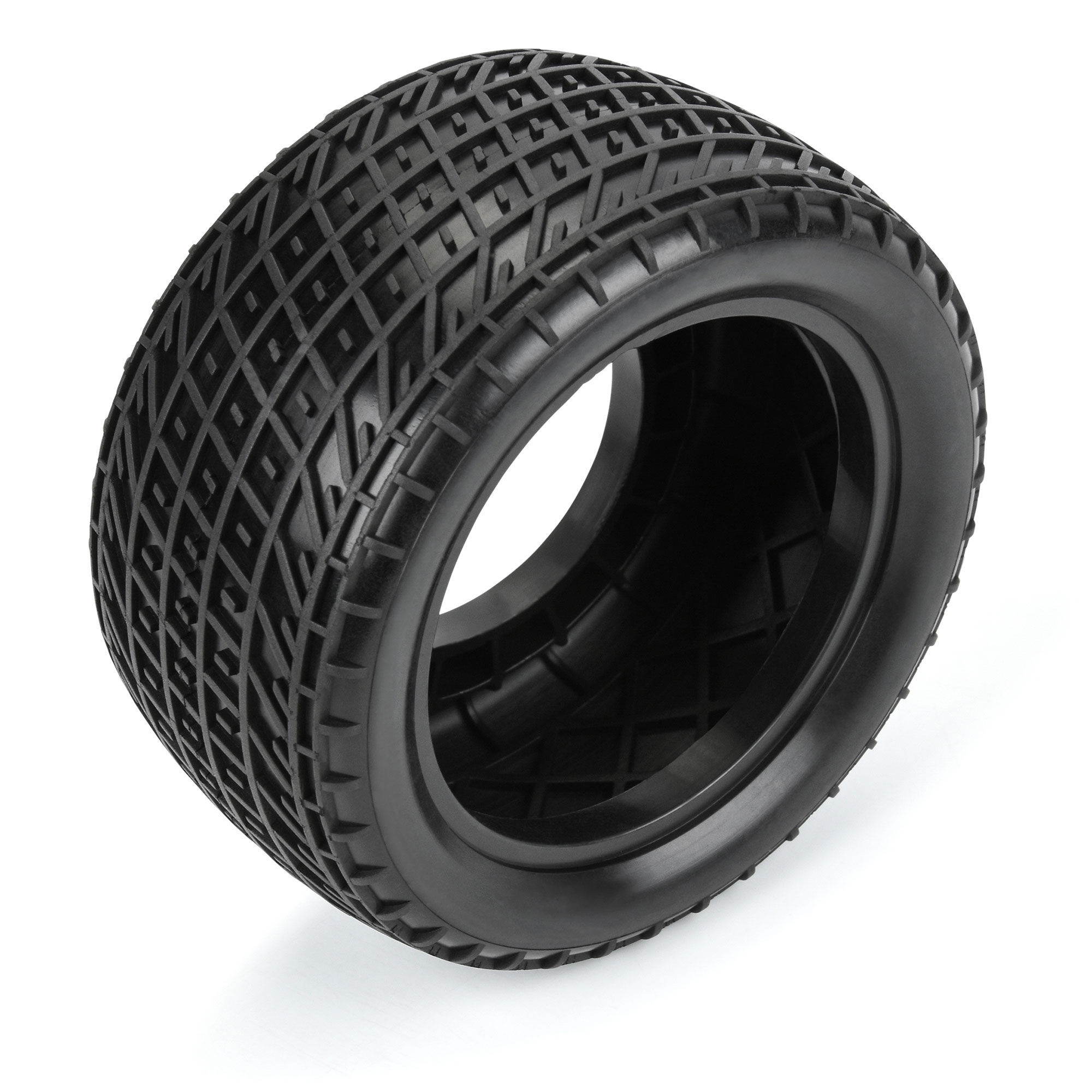 AKA PRODUCTS, INC. 1:10 Array Clay Rear 1.7"/2.2" Dirt Oval Tires (2)-AKA13138CR