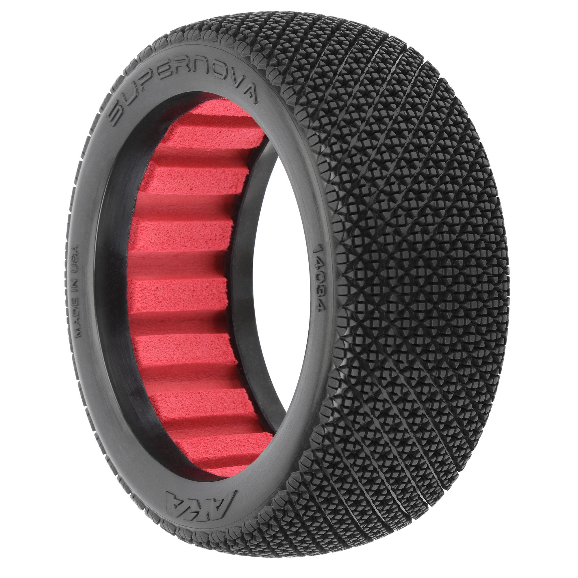 AKA PRODUCTS, INC. 1:8 Supernova Super Soft F/R Off-Road Buggy Tires (2)-AKA14034VR