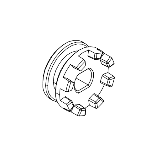 Differential Lock Mount For 1:10 YK41011 & 1:10 Canyon
