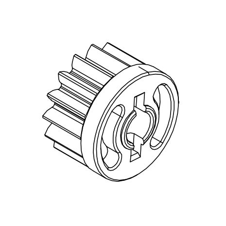 Transmission Gear 15T For 1:10 YK41011 & 1:10 Canyon