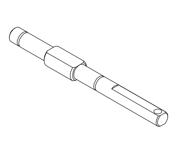 Gearbox Speed Shift Shaft For 1:10 YK41011 & 1:10 Canyon