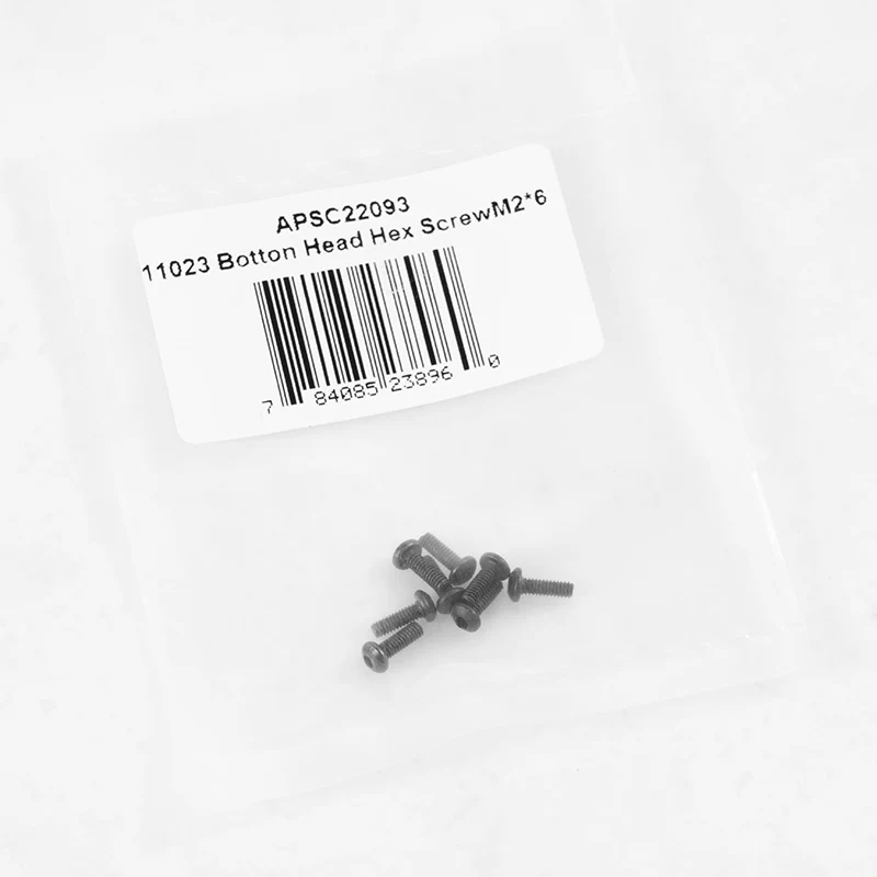 1:10 F100 Button Head Hex Screw M2*6