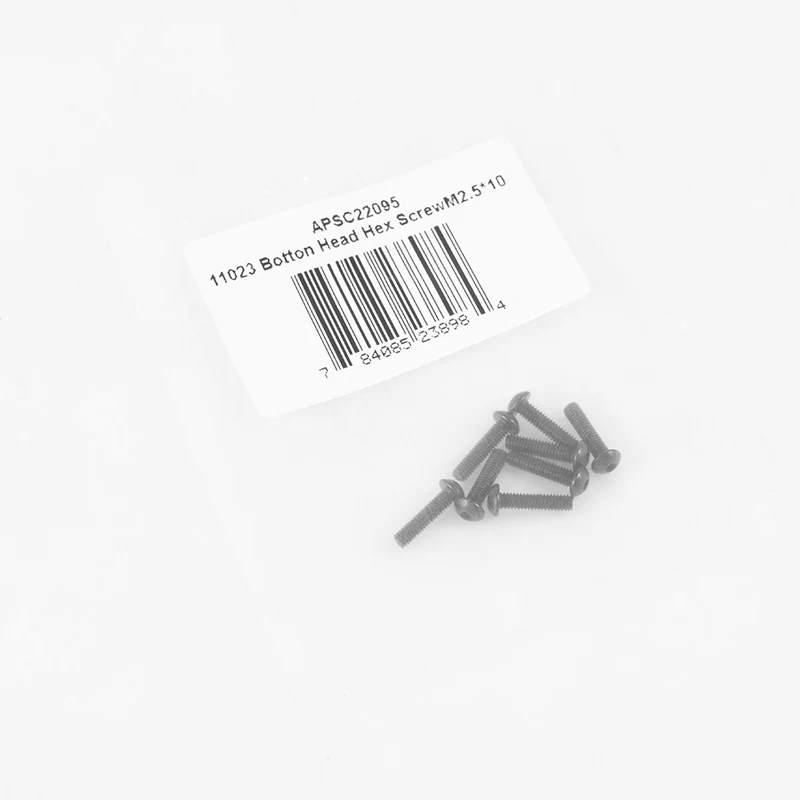 1:10 F100 Button Head Hex Screw M2.5*10