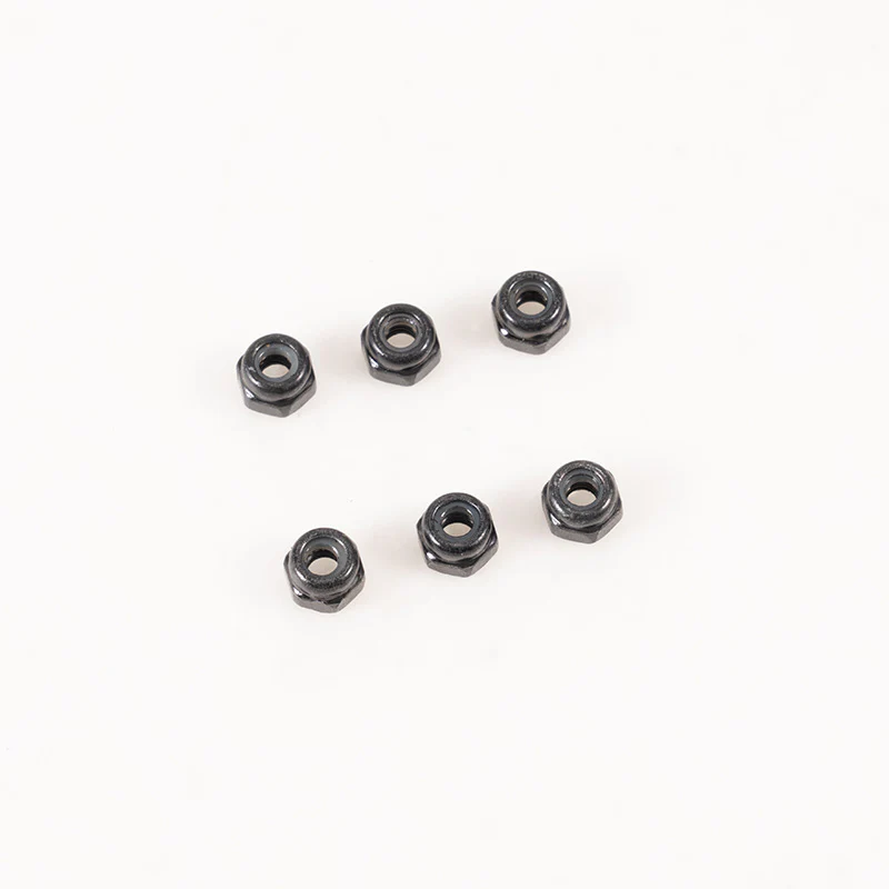 1:10 F100 Nylon Flange Lock Nuts M2.5