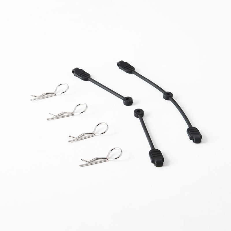 1:7 Ridge Racer U4 Body Clip and Rubber Leash-HOBBY ZONE