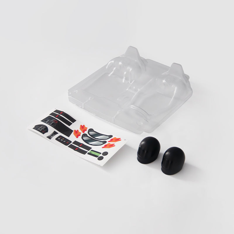 1:7 Ridge Racer U4 Cockpit (Clear)-HOBBY ZONE