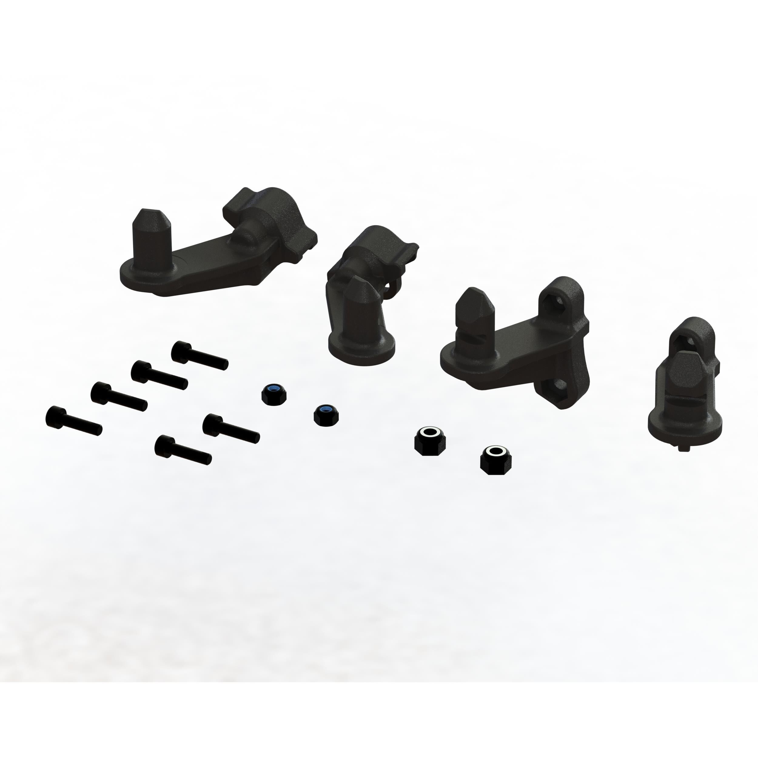 ARRMA Front & Rear Body Post Set-ARA-1505