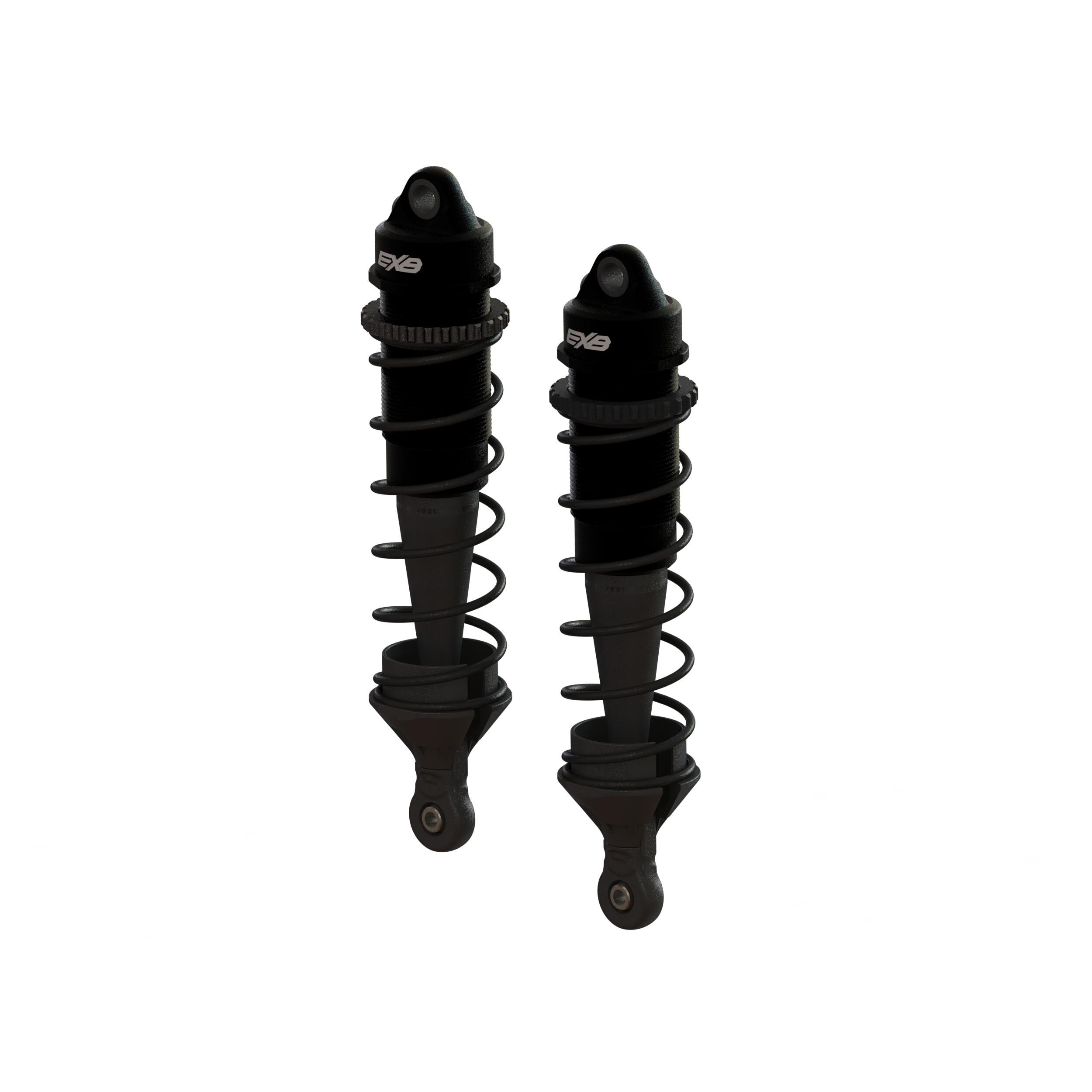 ARRMA Shock Set Bore:16mm, Length: 117mm, Piston: 8x1.2mm, Oil: 1300cSt Emulsion Caps-ARA-1510