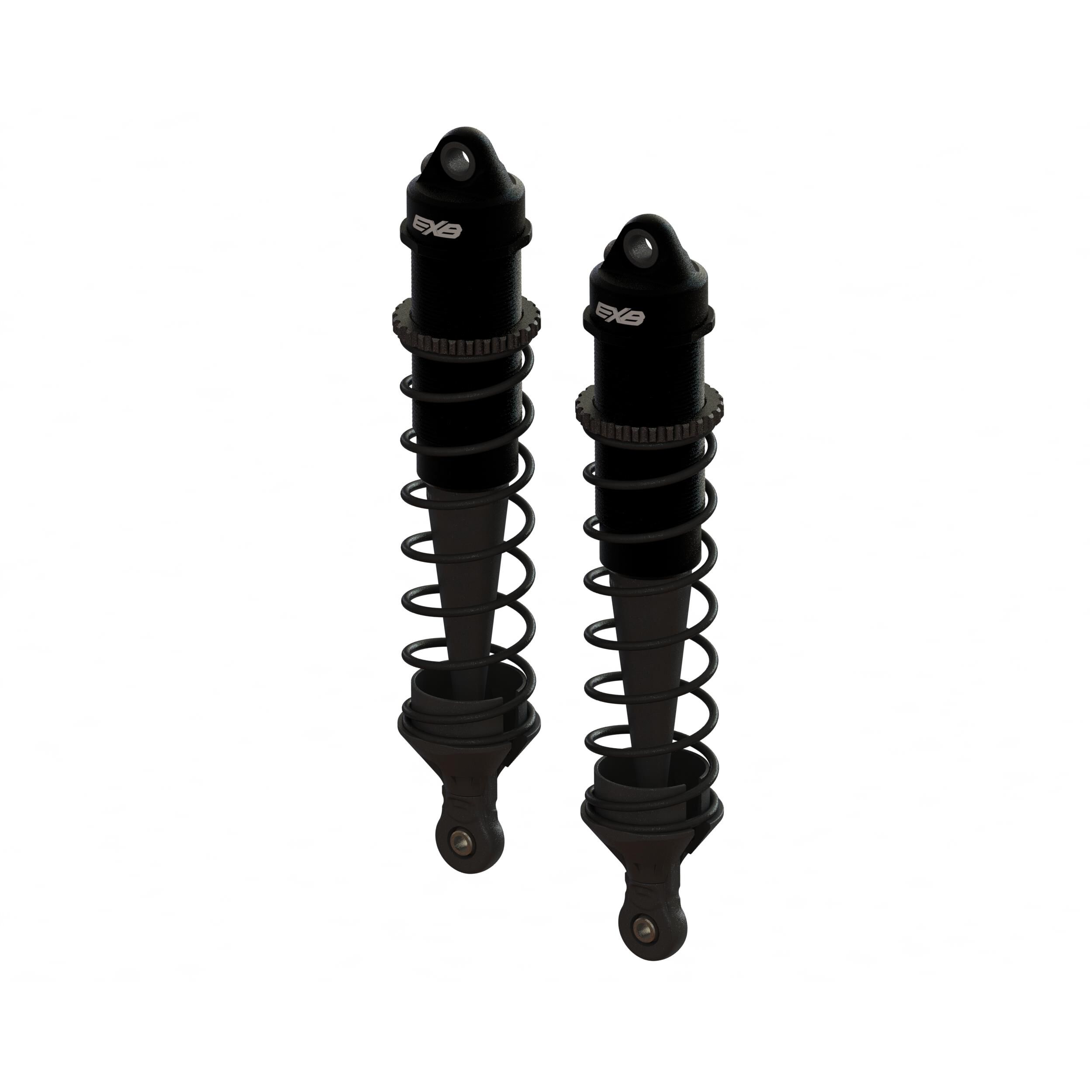 ARRMA Shock Set Bore:16mm, Length: 134mm, Piston: 8x1.3mm, Oil: 1300cSt Emulsion Caps-ARA-1511
