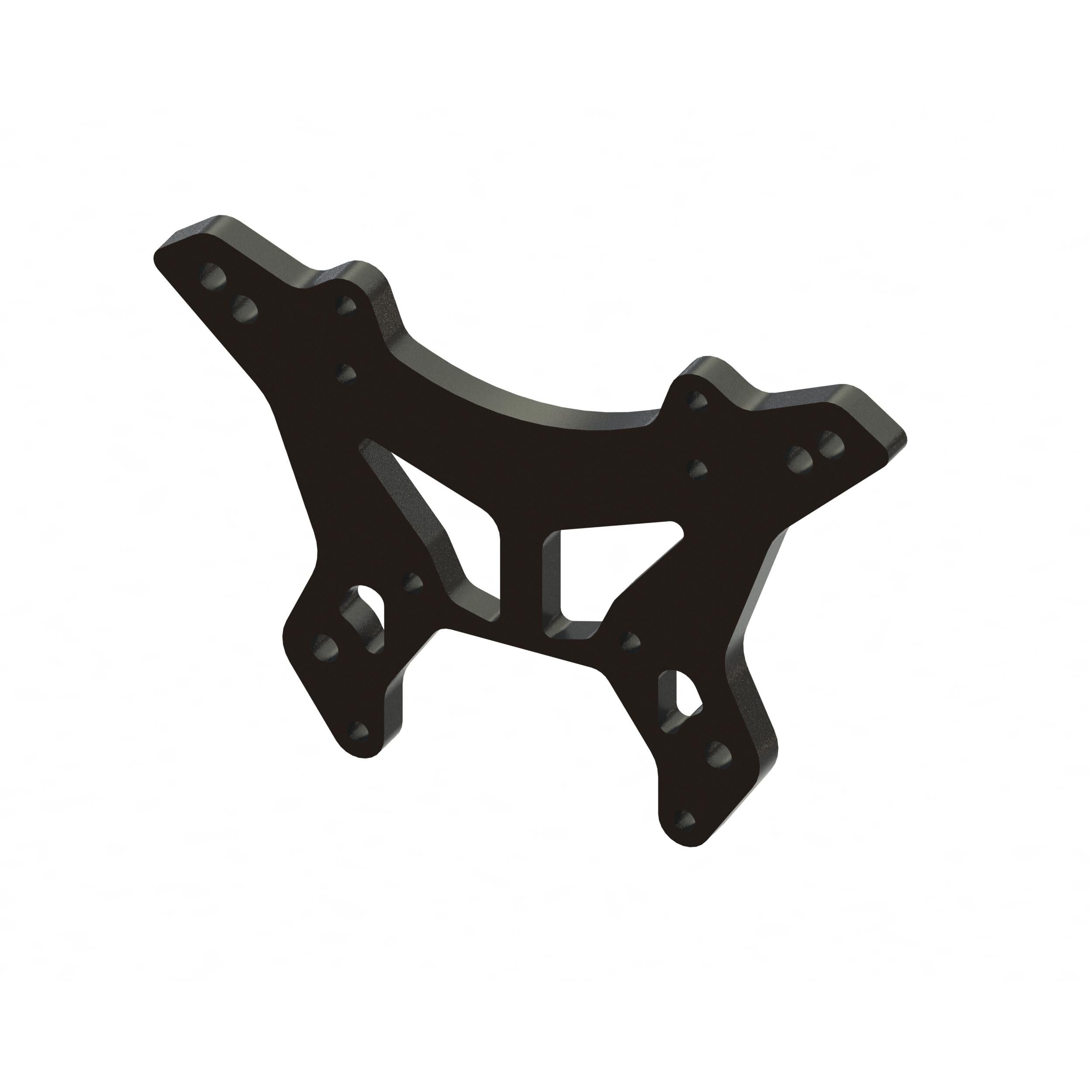 ARRMA Front Shock Tower Aluminum M4 (Black)-ARA-1522