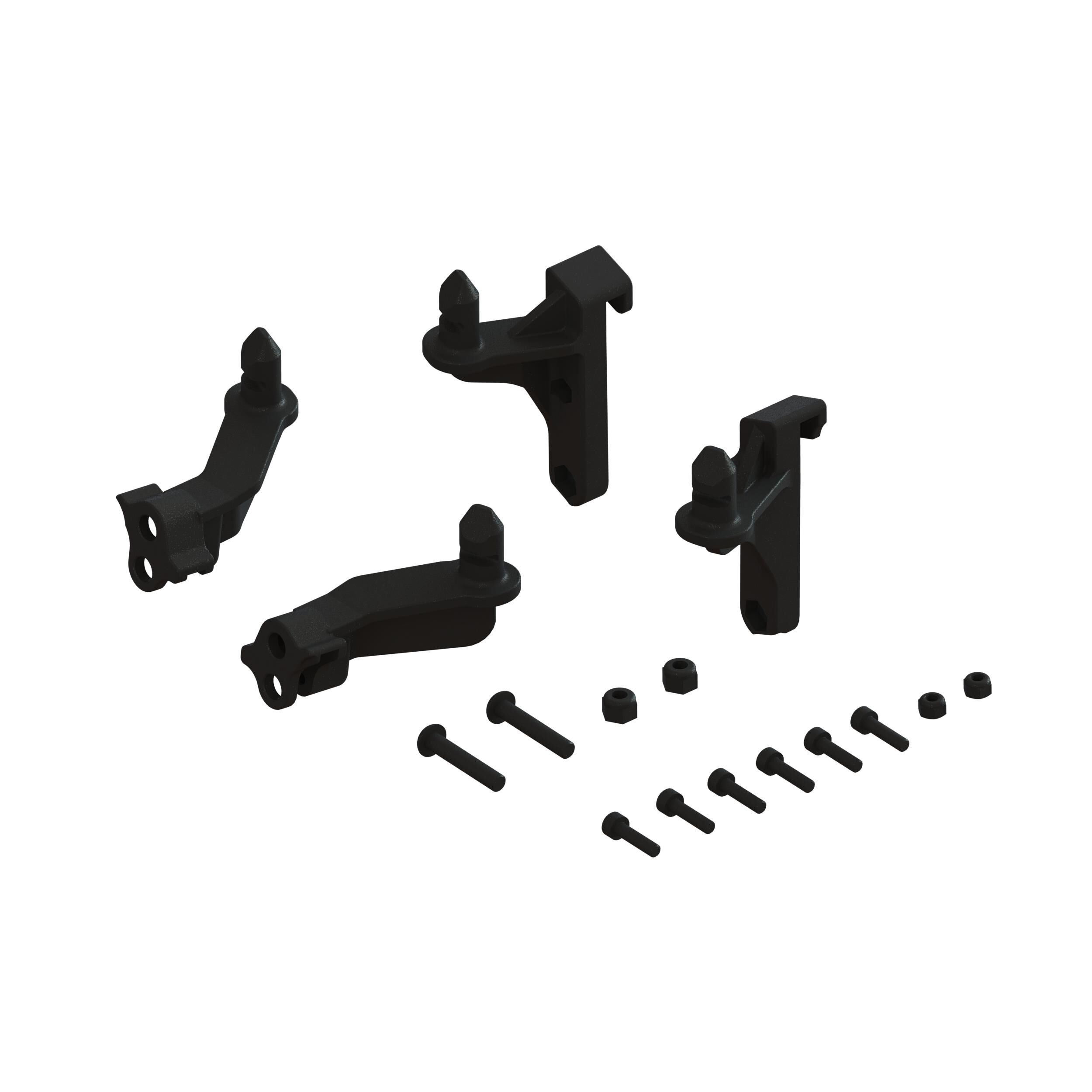 ARRMA Front & Rear Body Post Set-ARA-1523