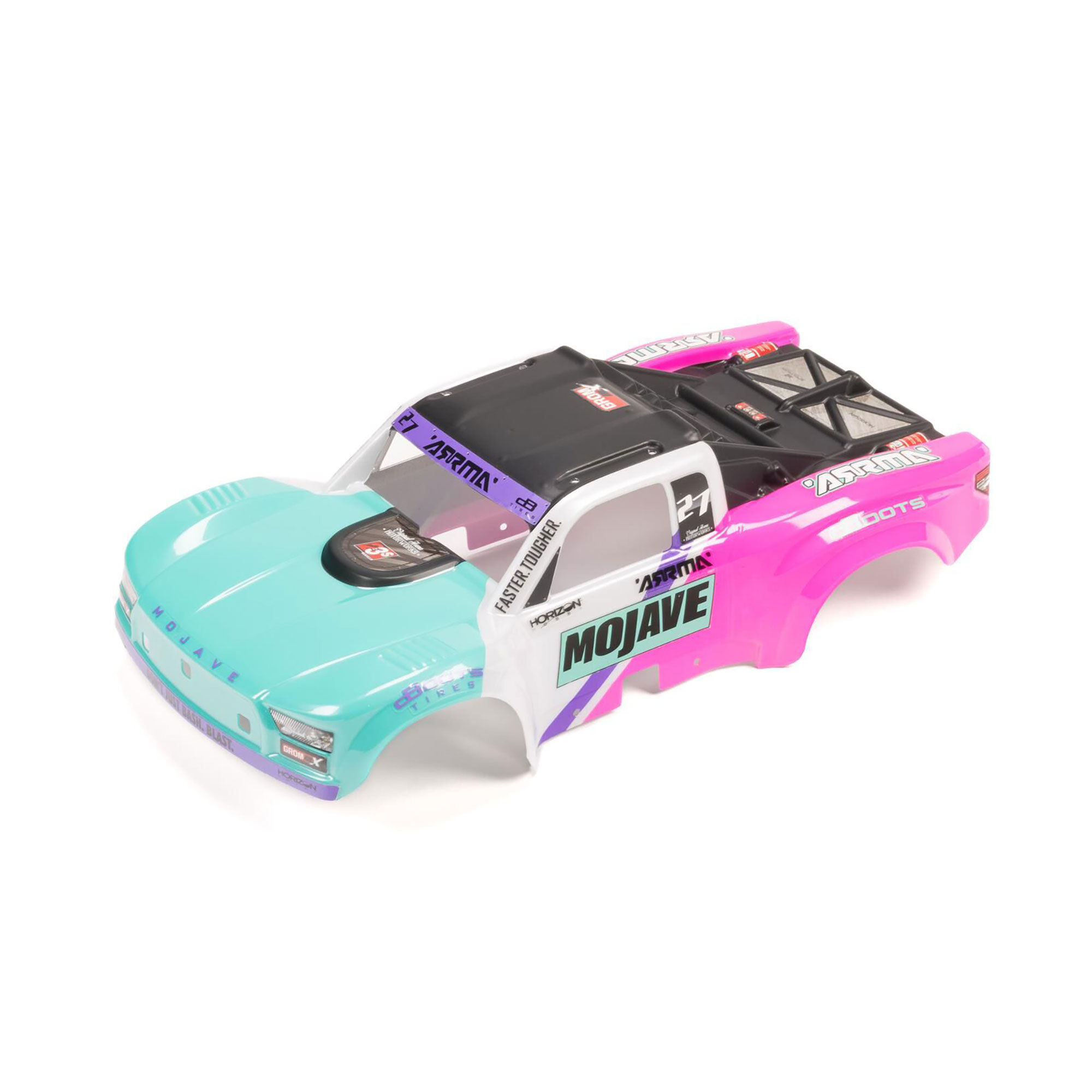 ARRMA MOJAVE GROM Body, Teal/Pink-ARA-1564